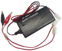 12V-24V 0.7A&1.4A dual output charger for 10-20 series NiMh NiCd battery packs